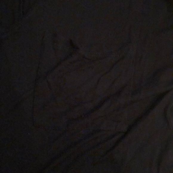 Ultra flirt small black v neck top - Picture 3 of 6